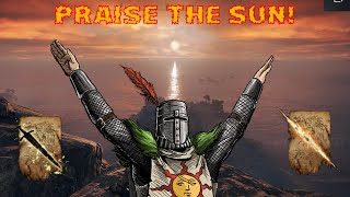 Solaire Of Astora in Elden Ring  Elden Ring PvP Cosplay [upl. by Anayra]