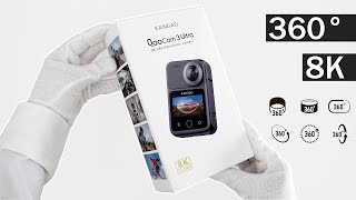 Epic 8K 360° Camera I Unboxing QooCam 3 Ultra [upl. by Anais242]