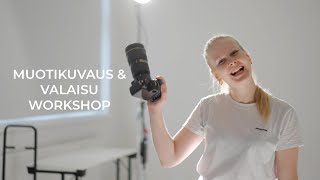 Muotikuvaus amp valaisu workshop [upl. by Inami]