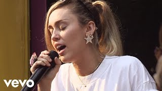 Miley Cyrus  Malibu Live [upl. by Berhley348]