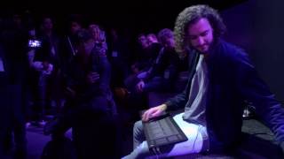 Marco Parisi plays Princes quotPurple Rainquot on the Seaboard RISE at NAMM 2017 [upl. by Teragram]