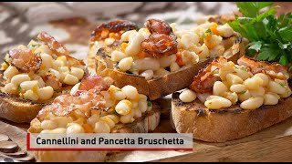 Cannellini and Pancetta Bruschetta [upl. by Eirb673]