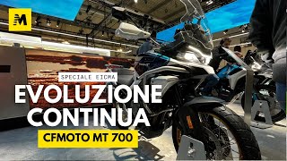 EICMA 2024  CFMOTO 700 MT [upl. by Gans252]