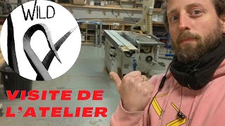 Visite d’un atelier artisanal de menuiserie ébénisterie [upl. by Aliza]