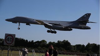 B1 BOMBERS FAIRFORD LAST MOVEMENTS FOR 2023  4K [upl. by Dalton185]