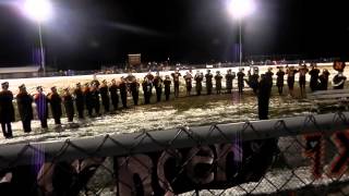 Newbury High School Marching Band in SnowBowl 2013 [upl. by Tarkany]