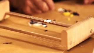 How to use a bead loom by The Wandering Bull LLC [upl. by Aztilem]