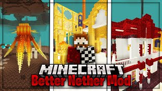 BEST Minecraft Mods 1171  Better Nether Minecraft mod review [upl. by Leor932]