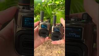 Mini Walkie Talkie Best Two Way Radio  Walkie Talkie shorts [upl. by Eerazed604]