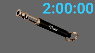 SILENT dog whistle 2 hours 20 kHz [upl. by Siblee43]