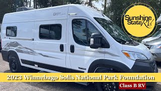 WalkThrough 2024 Winnebago Solis National Park Foundation NPF Class B RV on NEW ProMaster VANLIFE [upl. by Goldston]