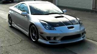 2000 Celica GTS  2ZZ PPE 41 Race Header  Custom Mandrel Bent Midpipe [upl. by Trebla824]