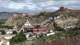 The Pelkor Chode monastery and the old town of Gyantse Tibet  China [upl. by Teeter]