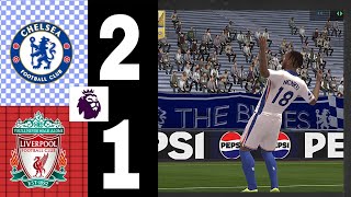 Chelsea FC vs Liverpool FC  A SECOND HALF GAMEPLAY  PREMIER LEAGUE [upl. by Hgielyak]