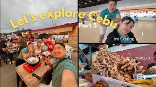 Lets explore Cebu City Part 5  Famous Street Food in Cebu City  Pasalubong AirBnB  kriserika [upl. by Lyrahc]