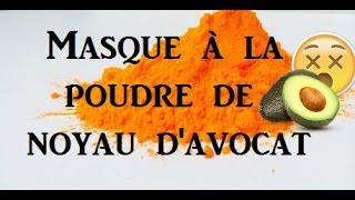 17 Beauté  Masque à la poudre de noyau davocat [upl. by Mccready793]