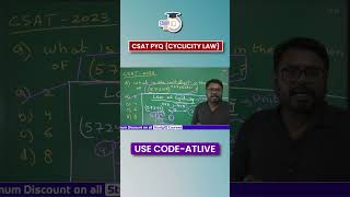 UPSC CSAT PYQ  What is Cyclicity Law  UPSC Prelims [upl. by Hun]