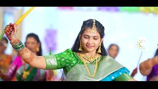 Dol baje dance performance 😍 Bathukamma dance [upl. by Nagorb]