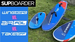 Which 2023 Starboard foil board is best for you We compare the Wingboard Take Off and Air Foil [upl. by Oralee]