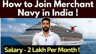 Merchant Navy Careers India  After 10th amp 12th  Highest Paid Jobs   Salary  2020 [upl. by Yesdnil376]