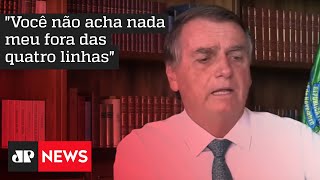 Bolsonaro discute com Amanda Klein sobre supostas compras de imóveis [upl. by Venable]