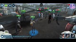 SWGOH Nelly Beskar Mando final tier minimum requirement unlock no zetas [upl. by Nosraep577]