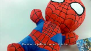 Bonéco pelúcia 🐻 Homem Aranha [upl. by Euh]