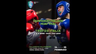 RING 1 Campionati Italiani MuayThai amp Trofeo Italia MuayThai 2024 [upl. by Tibbs517]