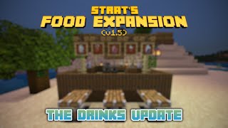 The Drinks Update  Strats Food Expansion v15 [upl. by Atoiyanap486]