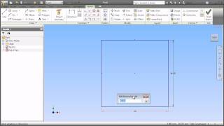 Sketching in Autodesk Inventor [upl. by Dj]