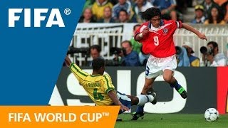 Brazil 41 Chile  1998 World Cup  Match Highlights [upl. by Adolpho]