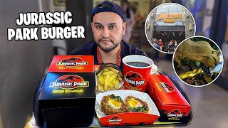 JURASSIC PARK BURGER  HAMBURGUERIA OFICIAL COM A UNIVERSAL STUDIO EM SP [upl. by Surdna]