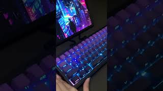 Split keyboard it’s awesome⌨️😎💜foryou keyboardasmr typing cool fyp tag viral tiktok [upl. by Georas425]