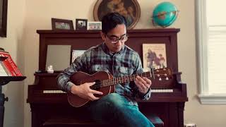 Once Again Matt Redman  Baritone Ukulele Cover [upl. by Drusy]