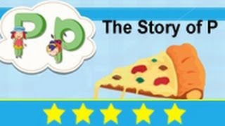 Alphabet Songs  Story Of Letter P for Nursery Kids [upl. by Aicxela]