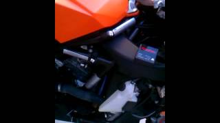 KTM RC8 HID Headlight Install [upl. by Frohman354]