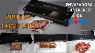 Envasadora al Vacio Silvercrest de LIDL 125 W [upl. by Neih]