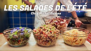 LES SALADES DE LÉTÉ  4 recettes rapides qui goûtent lété pour tous les goûts [upl. by Portie927]