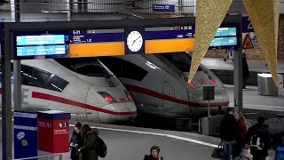 Deutsche Bahn verdoppelt Anzahl der Sonderzüge an Weihnachten [upl. by Hpseoj]