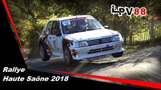 Rallye de la Haute Saône 2018 HD  LPV88 [upl. by Ettezus]