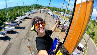 We have holes in our masts Inspecting woodpecker damage…  Sailing Sitka Ep 139 [upl. by Florri88]