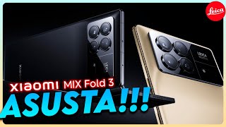 XIAOMI Mix FOLD 3 la BESTIA PLEGABLE va a por SAMSUNG [upl. by Einoj65]