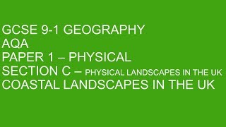 GCSE 91 Geography  Coasts  EVERYTHING you need [upl. by Veats]