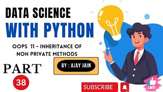 38PythonOOP11inheritance4 Data Science With Python HINDI [upl. by Tace646]