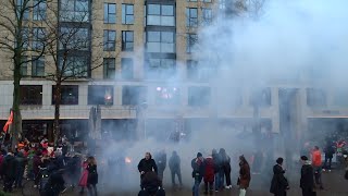 Vuurwerk op de Dam Chinees Nieuwjaar 2022 Jaar van de Tijger 01 [upl. by Toombs]