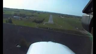 Cessna C152 Landing In Landskrona [upl. by Koerner]