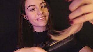 ASMR FRANCAIS ⚪️ JE MOCCUPE DE TES CHEVEUX 😌 coloration lissage [upl. by Ybreh20]