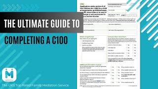 How to complete a C100 Form [upl. by Pier]