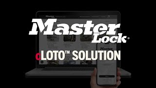 Master Lock Connected cLOTO Solution  Digitize your LOTO Program [upl. by Ayikur]