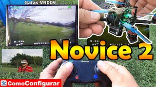 Test Eachine Novice 2 Prueba de Vuelo Opiniones en Español  Drone fpv para Principiantes [upl. by Euqinomod]